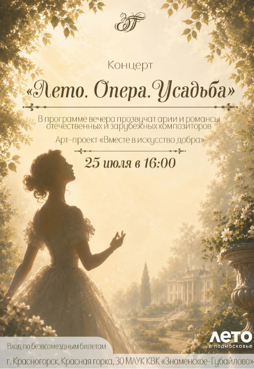 Лето. Опера. Усадьба