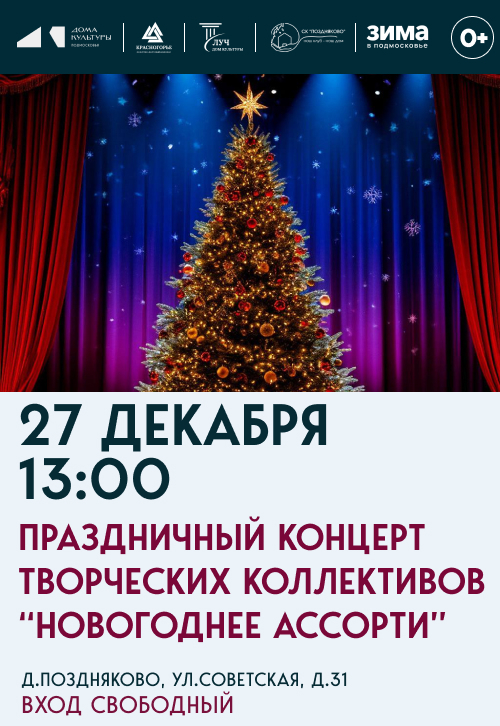 Праздничный концерт «Новогоднее ассорти»