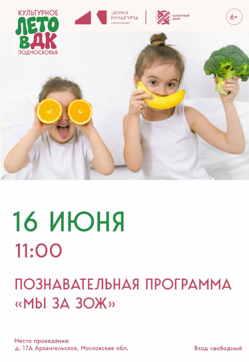 Познавательная программа «Мы за ЗОЖ»