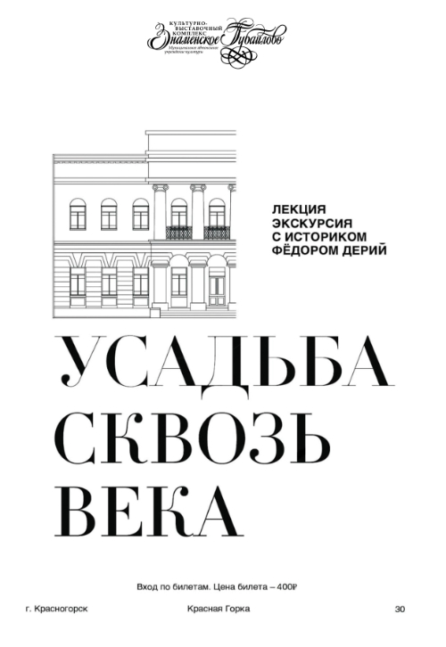 Усадьба сквозь века: от основания до наших дней